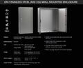SSE8011528 Stainless Steel Enclosure